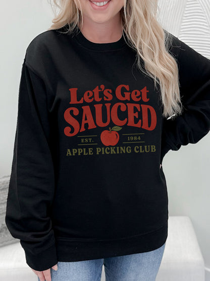 Let's Get Sauced Graphix Pullover