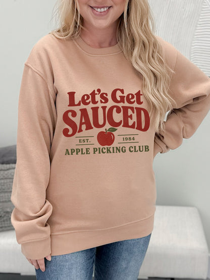 Let's Get Sauced Graphix Pullover