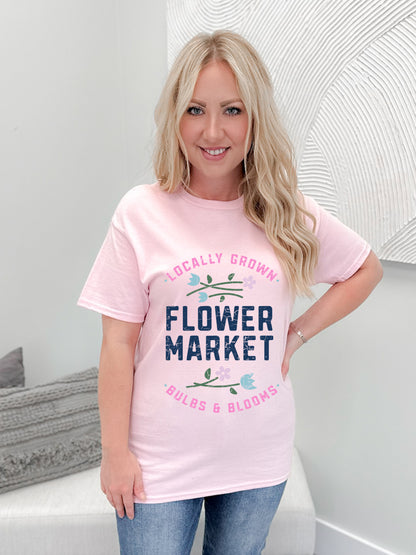 Flower Market Graphix Tee