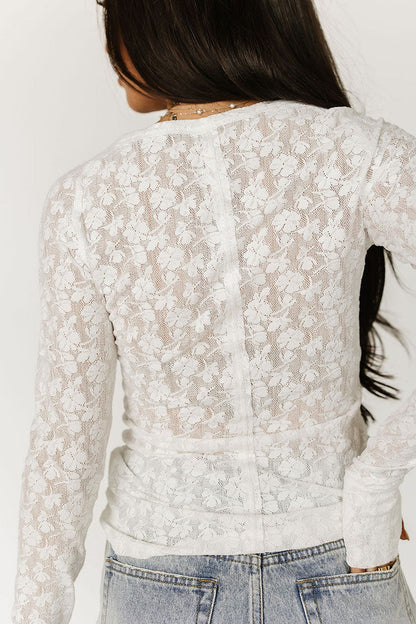 Hattie Lace Long Sleeve by Ampersand Avenue