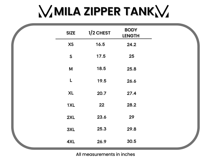 Mila Zipper Tank in Lavender by Michelle Mae
