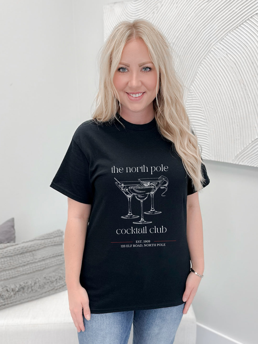 North Pole Cocktail Club Graphix Tee