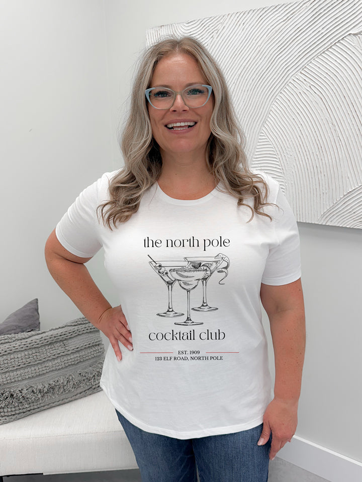 North Pole Cocktail Club Graphix Tee