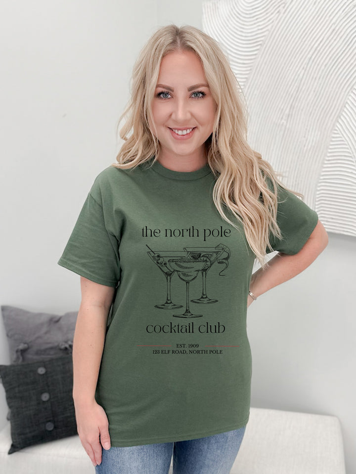North Pole Cocktail Club Graphix Tee