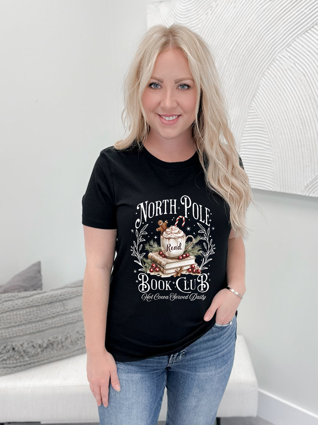 North Pole Book Club Graphix Tee