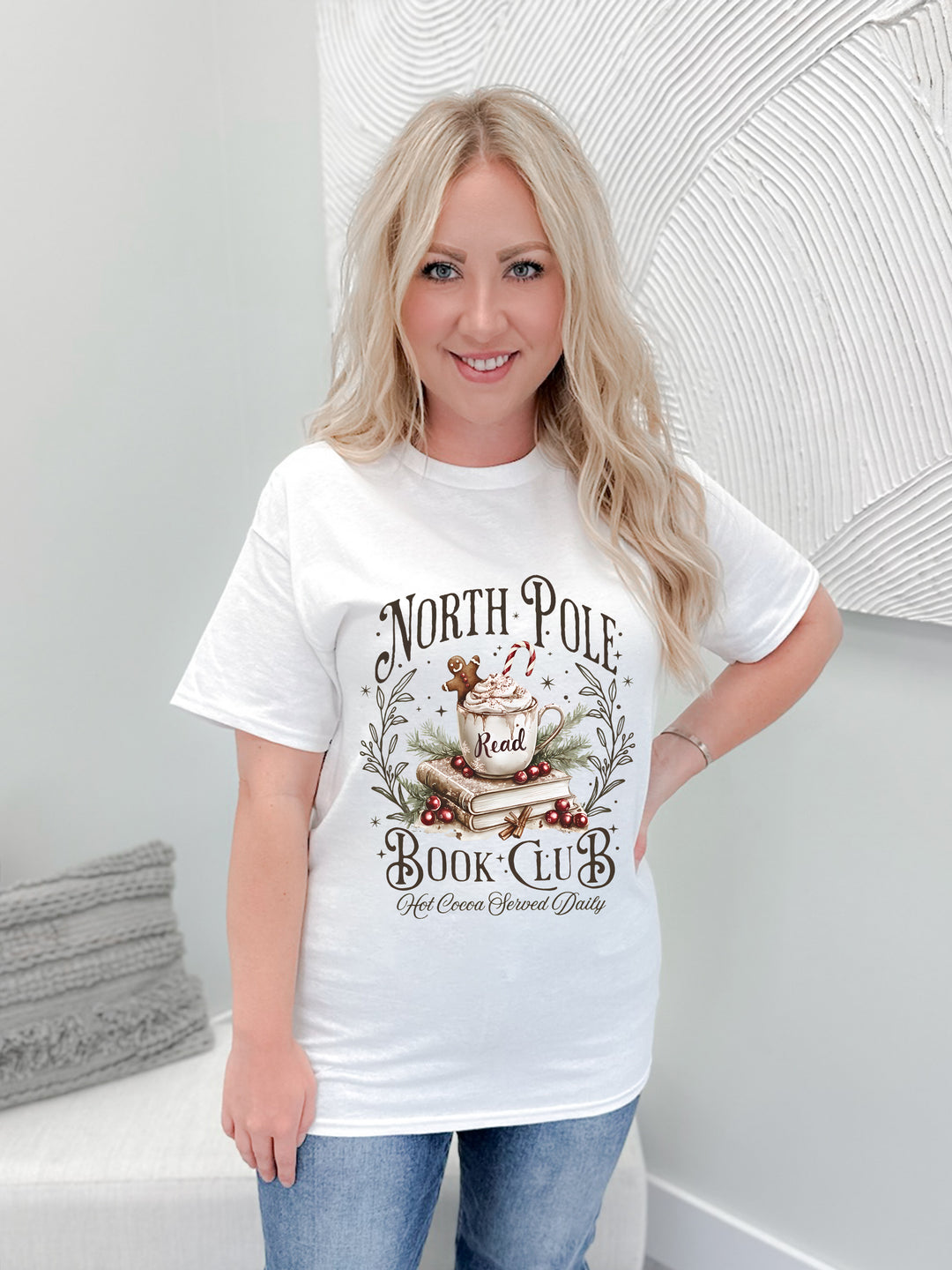 North Pole Book Club Graphix Tee