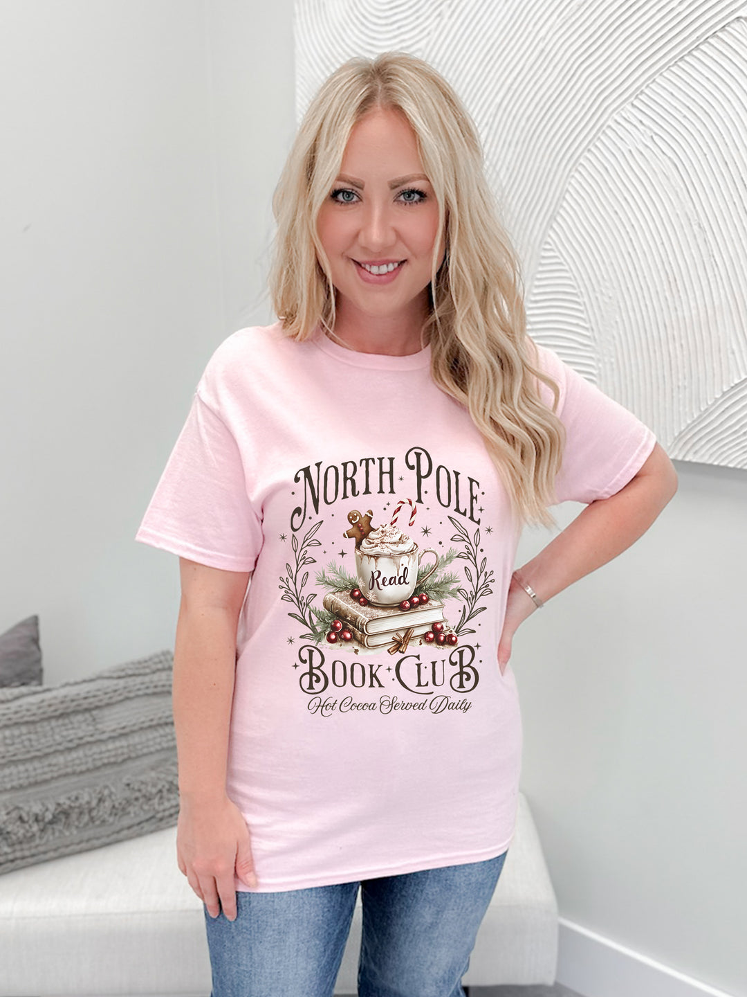 North Pole Book Club Graphix Tee