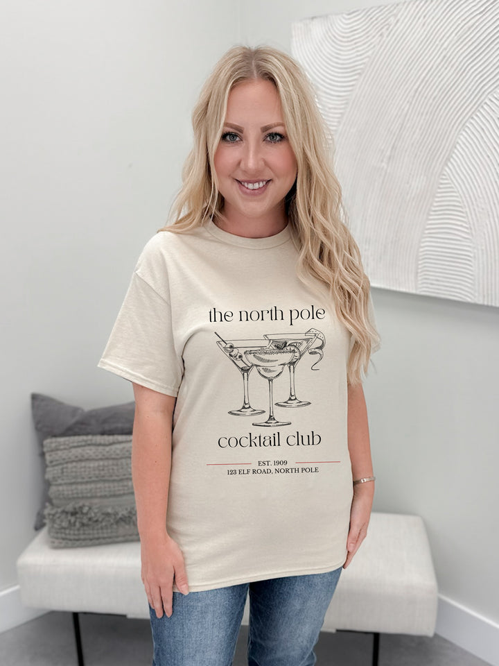 North Pole Cocktail Club Graphix Tee