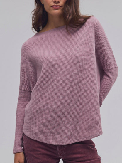 Latte Blues Solid Thermal in Winter Tulip by Free People