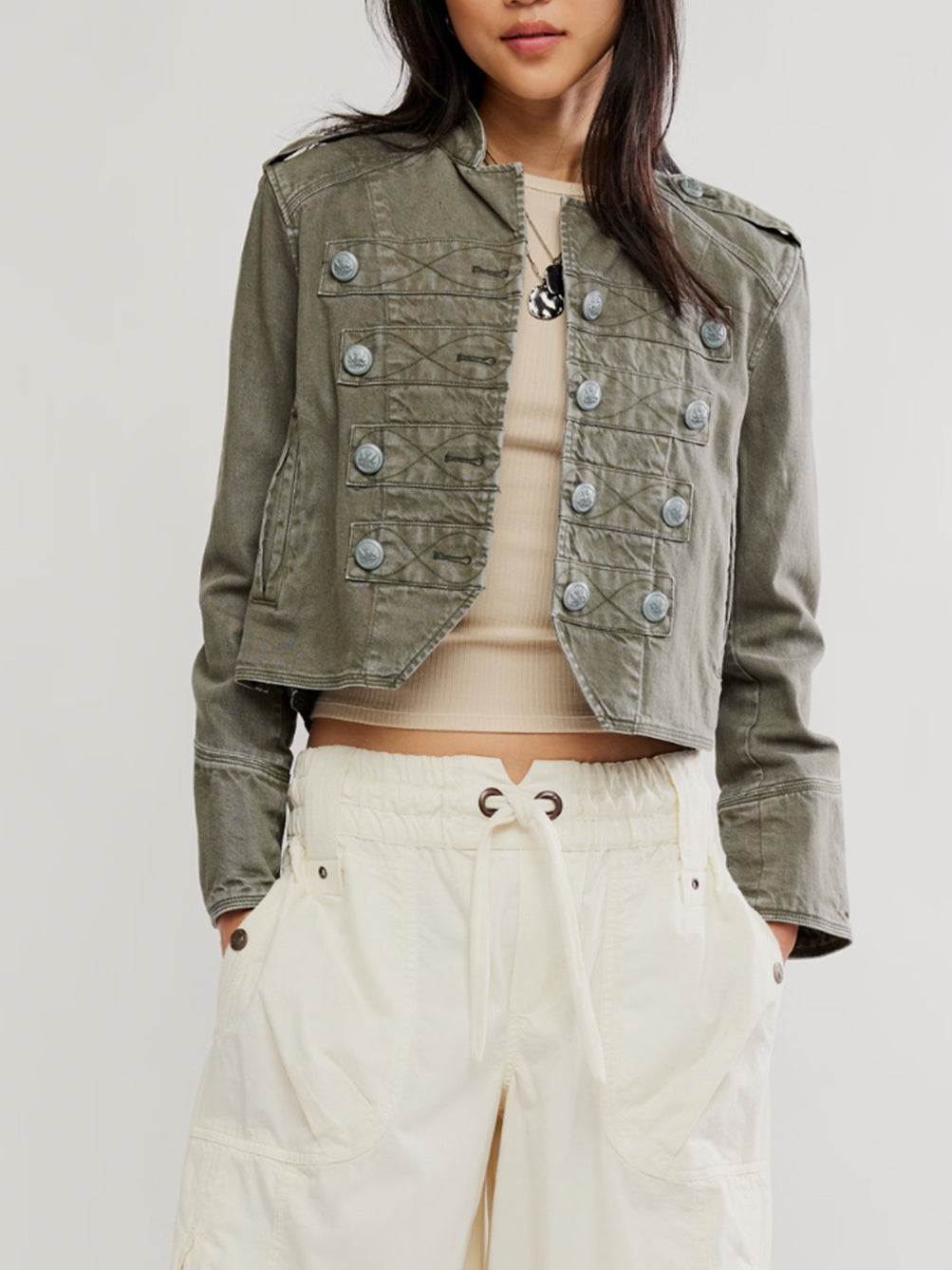Ryland Tailored Band Jacket in Laurel Canyon by Free People