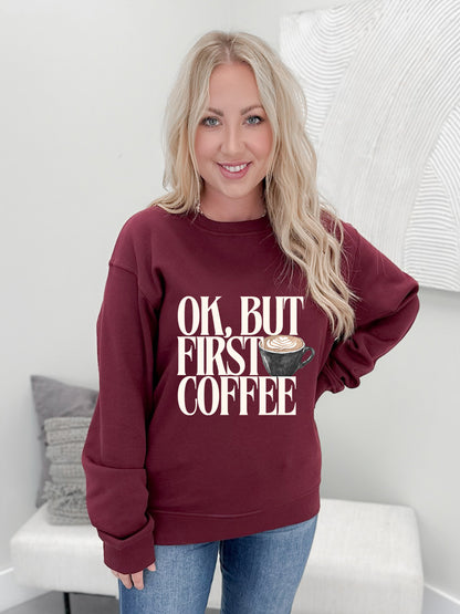 Coffee First Graphix Pullover / Hoodie