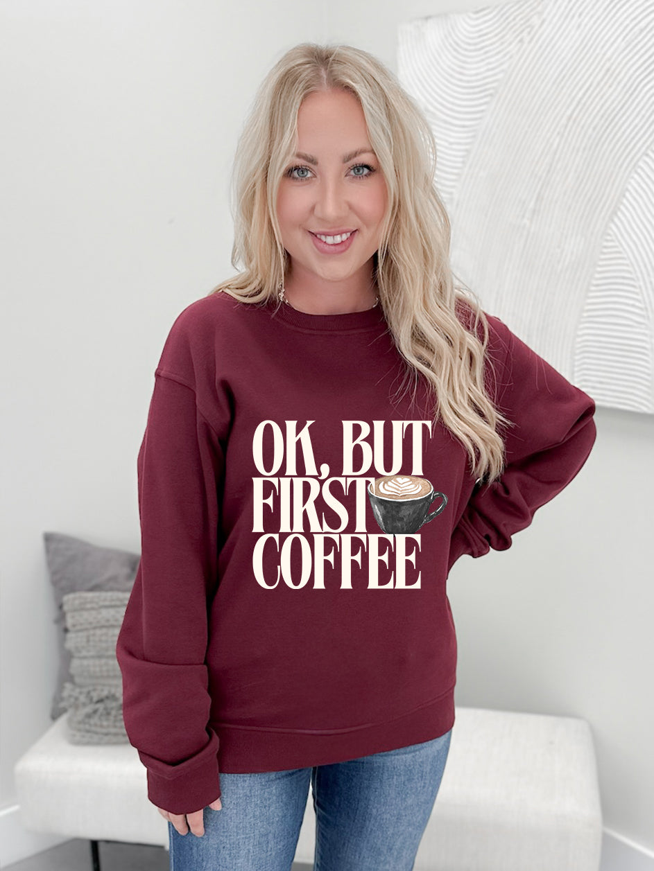 Coffee First Graphix Pullover / Hoodie