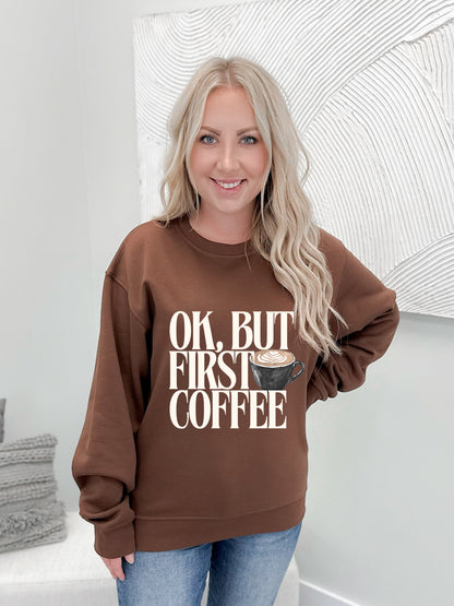 Coffee First Graphix Pullover / Hoodie