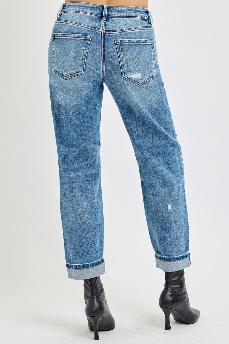 Daze High Rise Boyfriend Jeans by Risen