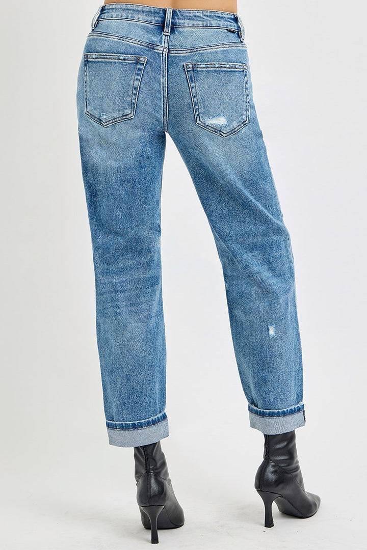 Daze High Rise Boyfriend Jeans by Risen
