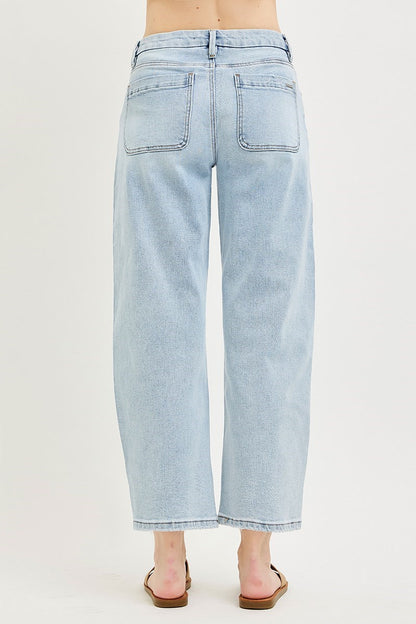 Joanie Barrel Jeans by Risen
