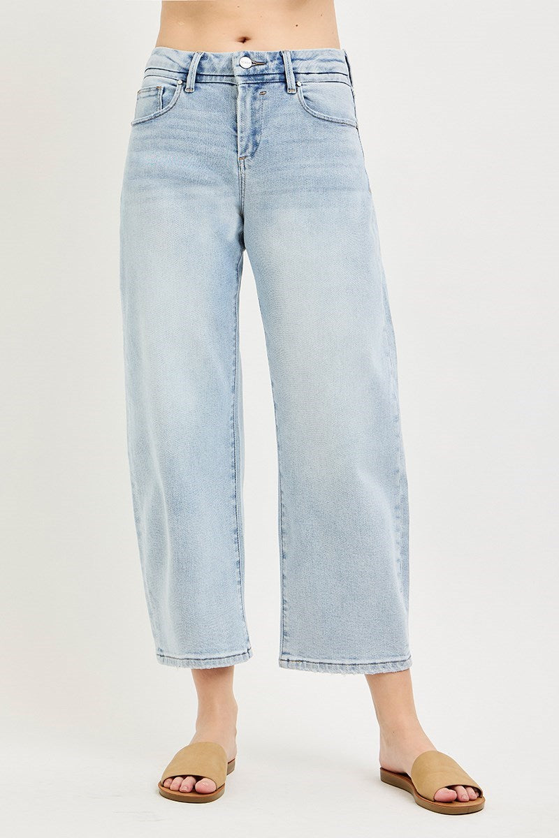 Joanie Barrel Jeans by Risen