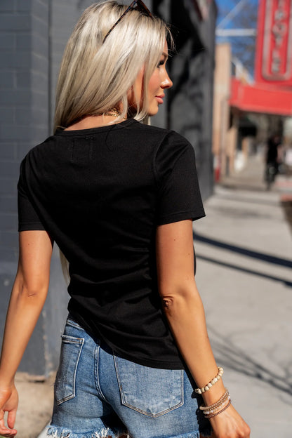 Lulu Tee in Onyx by Ampersand Avenue