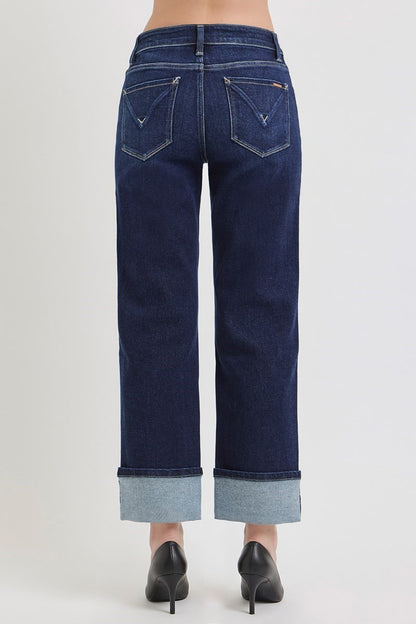 Myla Tummy Control Dark Wash Jeans by Risen