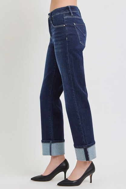 Myla Tummy Control Dark Wash Jeans by Risen