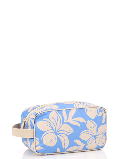 Plumeria Dreams Dopp Kit in Bel Air Blue by Aloha