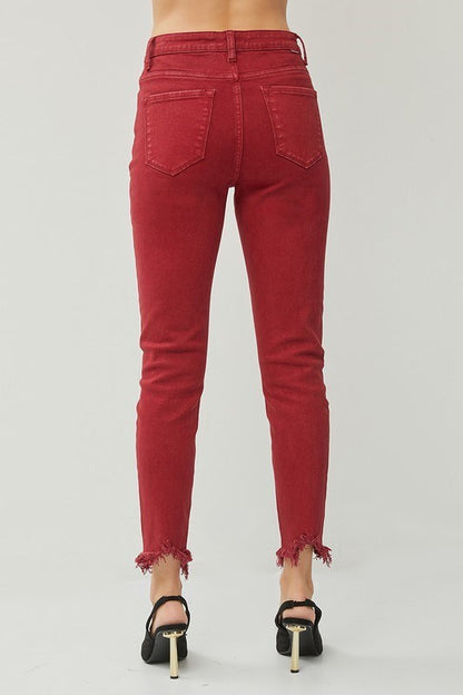 Valentina Jeans in Wine by Risen