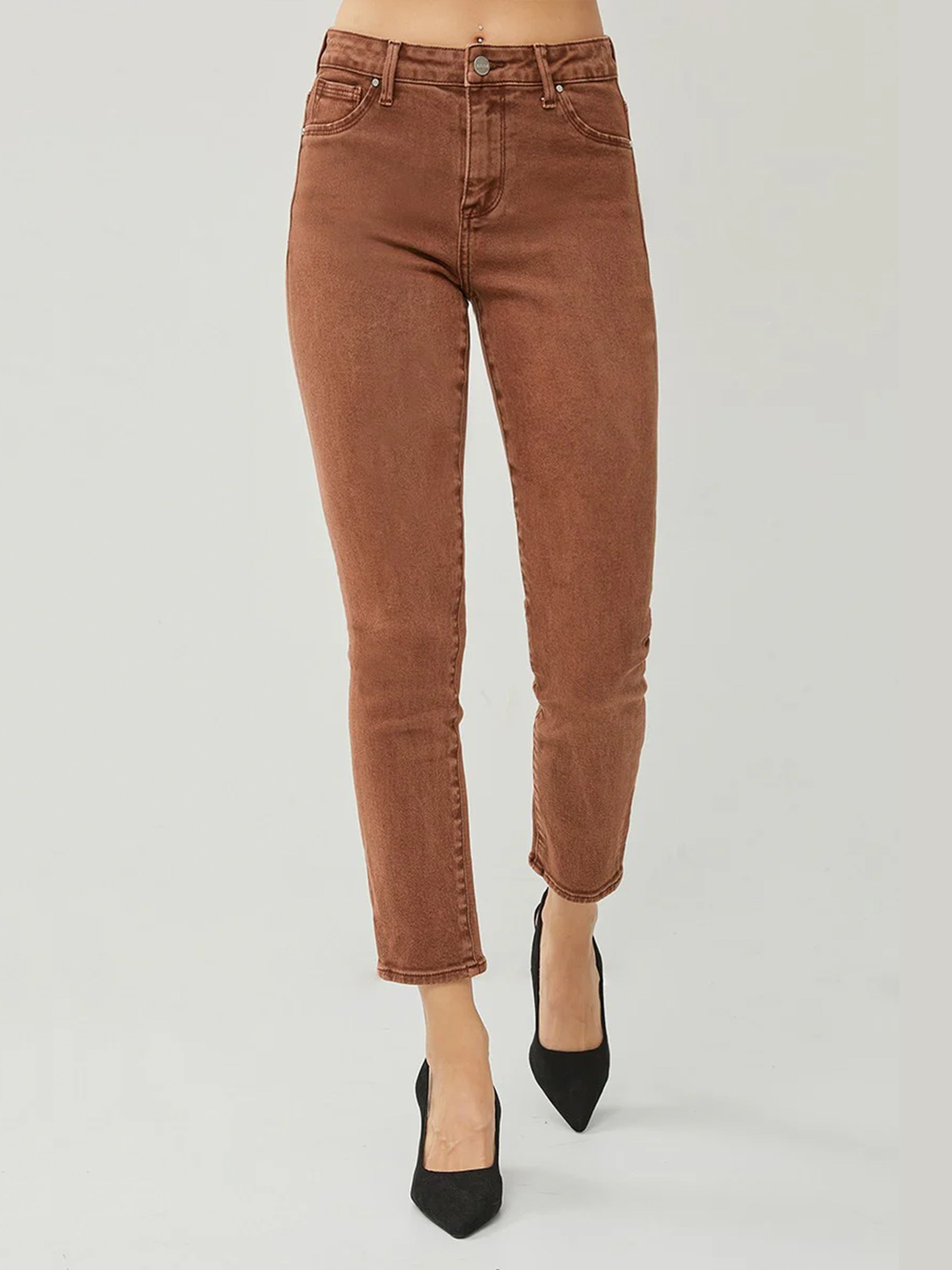 Picabo Jeans in Espresso by Risen