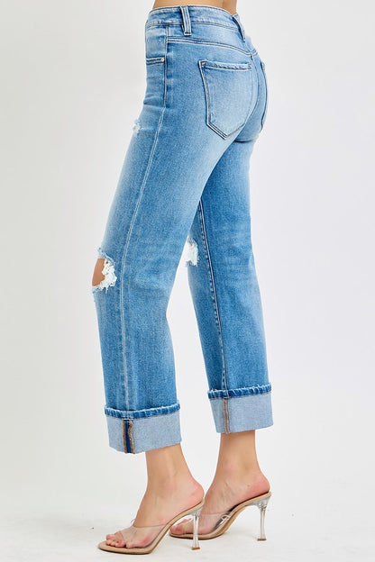 Tonya Tummy Control Mid Rise Jean by Risen