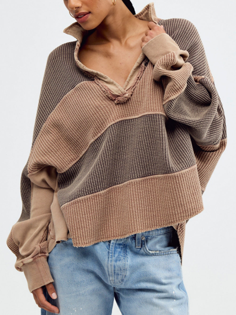 Rainn Thermal in Neutral Combo by Free People