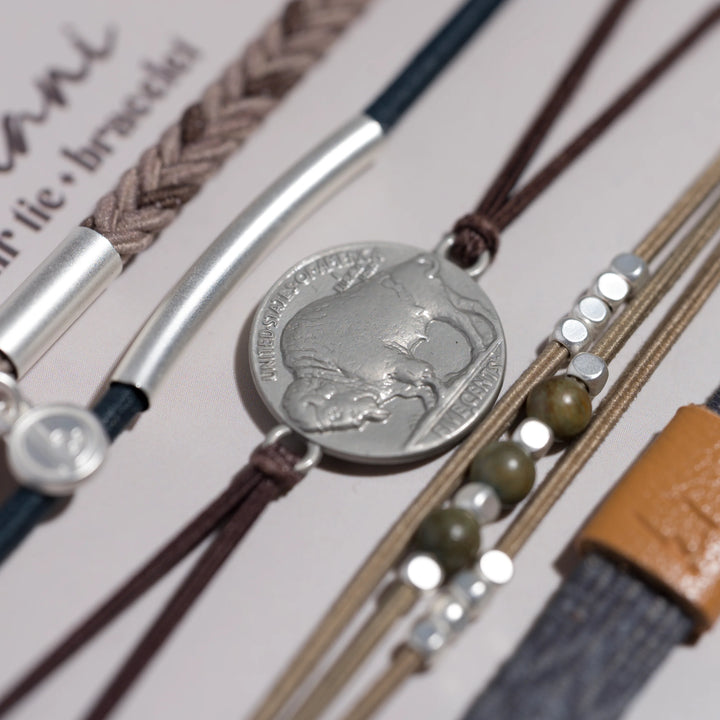 Roam Hair Tie Bracelet Set by K'lani