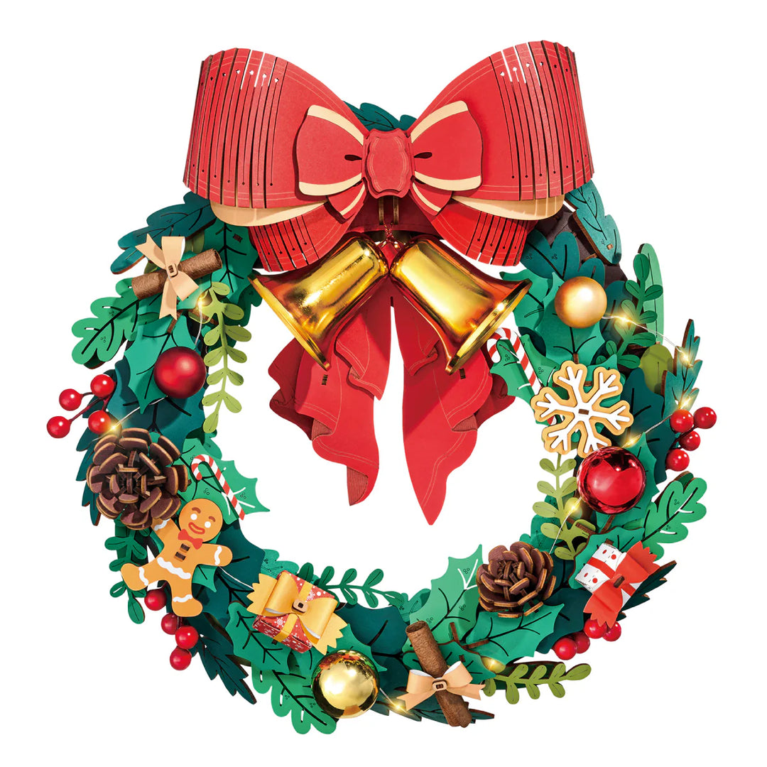 3D Puzzle Christmas Wreath