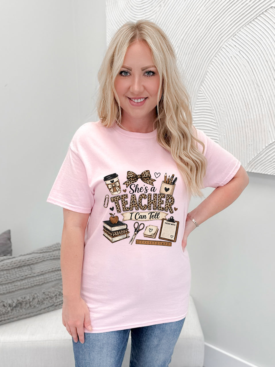 She's A Teacher I Can Tell Graphix Tee