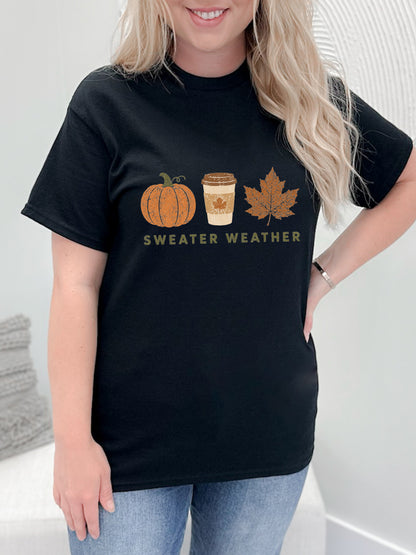 Sweater Weather Icon Graphix Tee