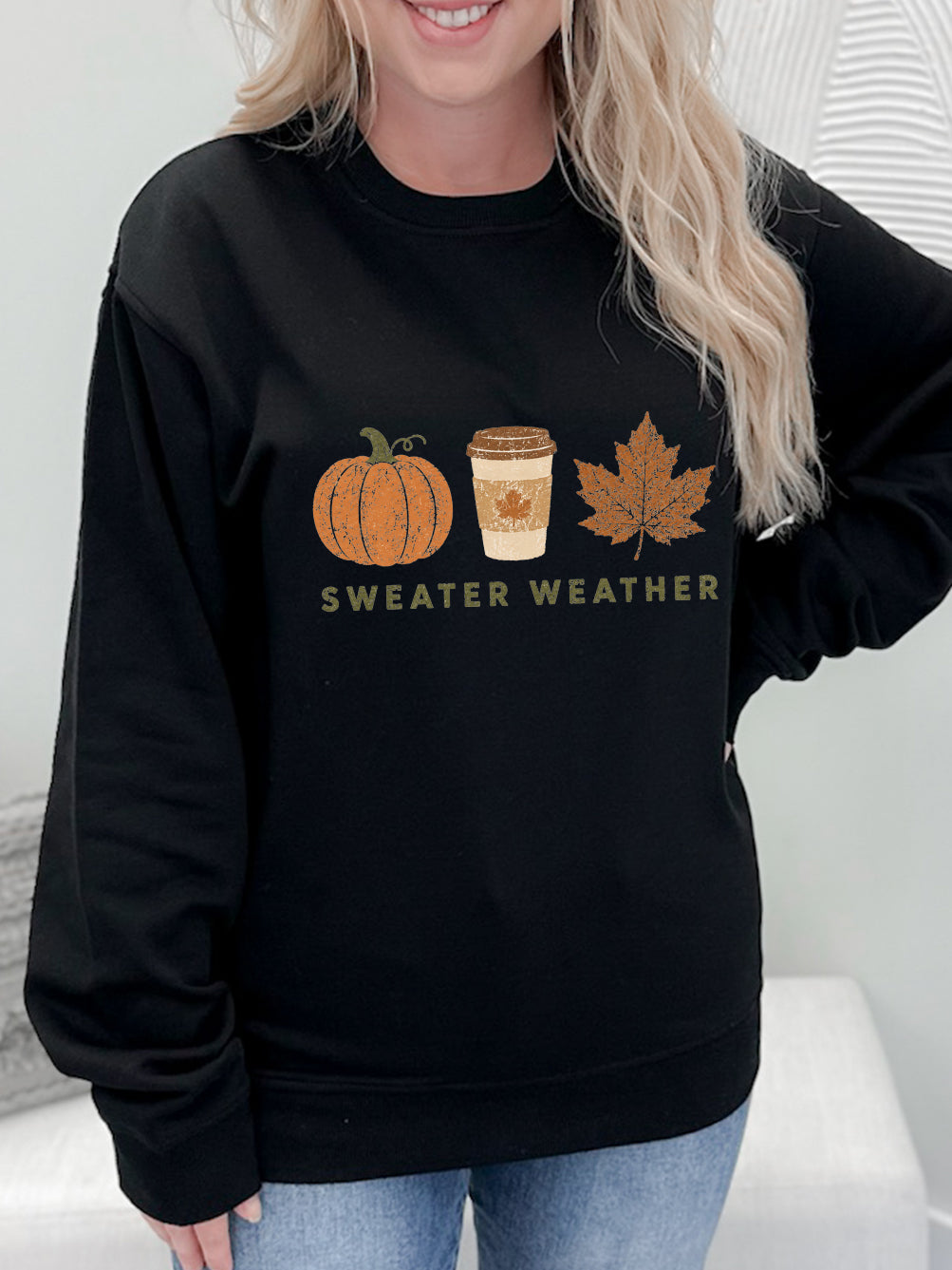 Sweater Weather Icon Graphix Pullover