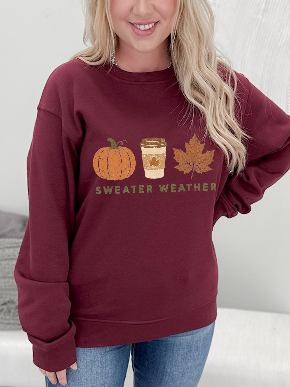 Sweater Weather Icon Graphix Pullover
