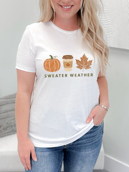 Sweater Weather Icon Graphix Tee