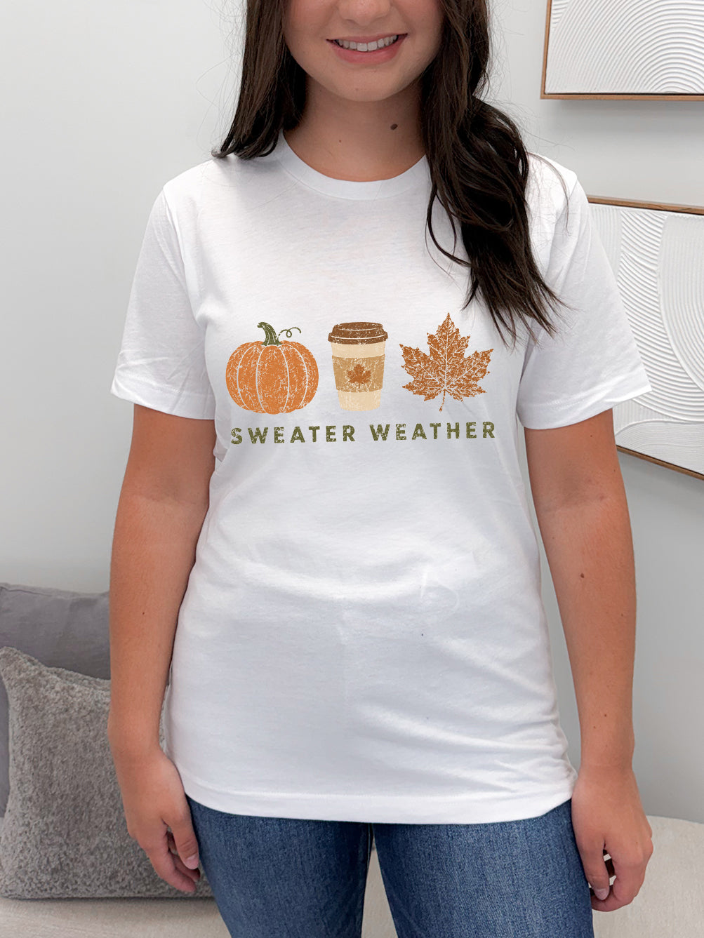 Sweater Weather Icon Graphix Tee
