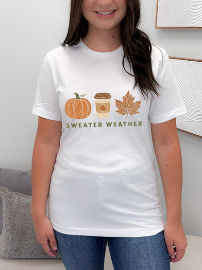 Sweater Weather Icon Graphix Tee
