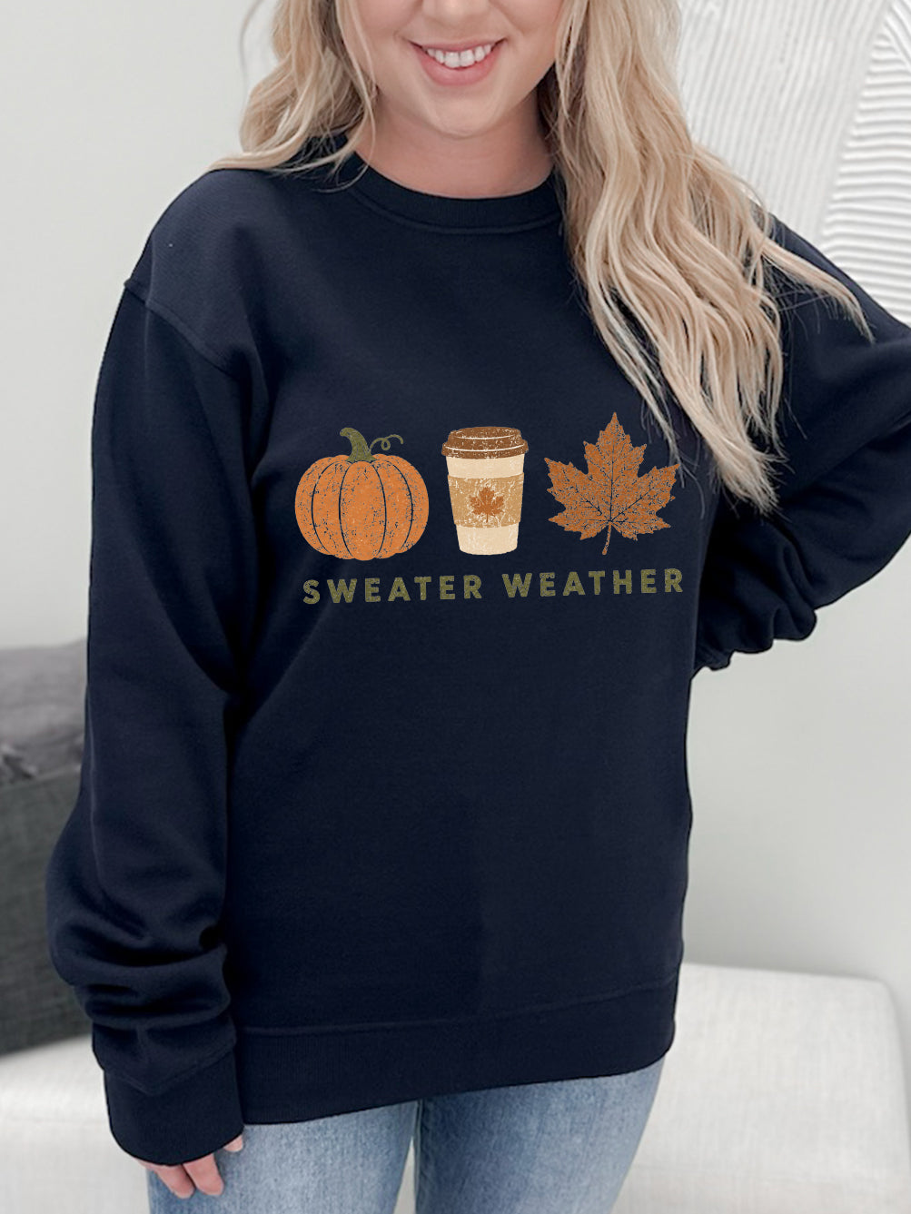 Sweater Weather Icon Graphix Pullover
