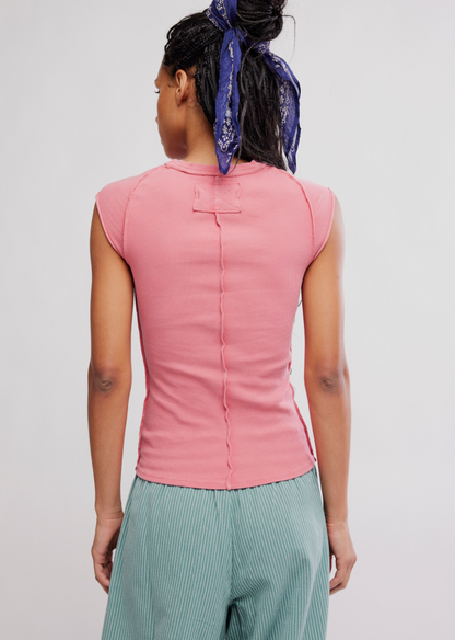 Ever Had Tee in Strawberry by Free People