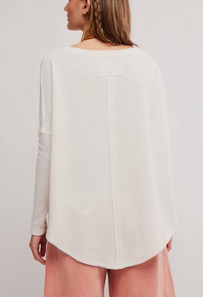 Latte Blues Solid Thermal in Sugar Sizzle by Free People