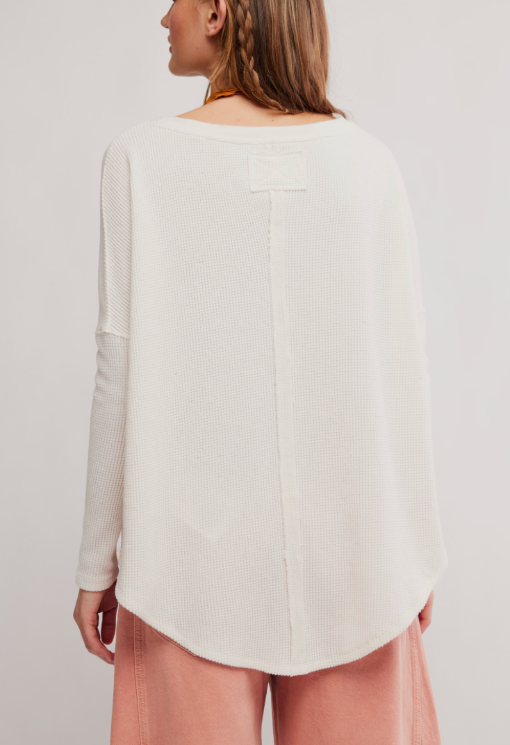 Latte Blues Solid Thermal in Sugar Sizzle by Free People