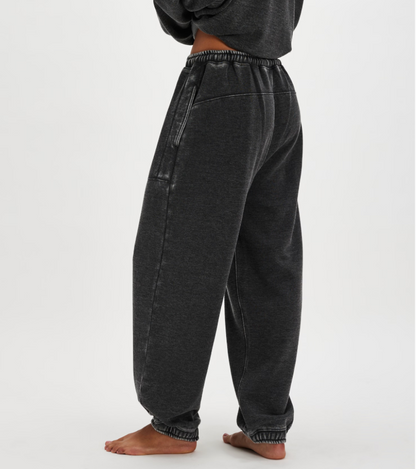 Slow It Down Joggers in Black by Free People