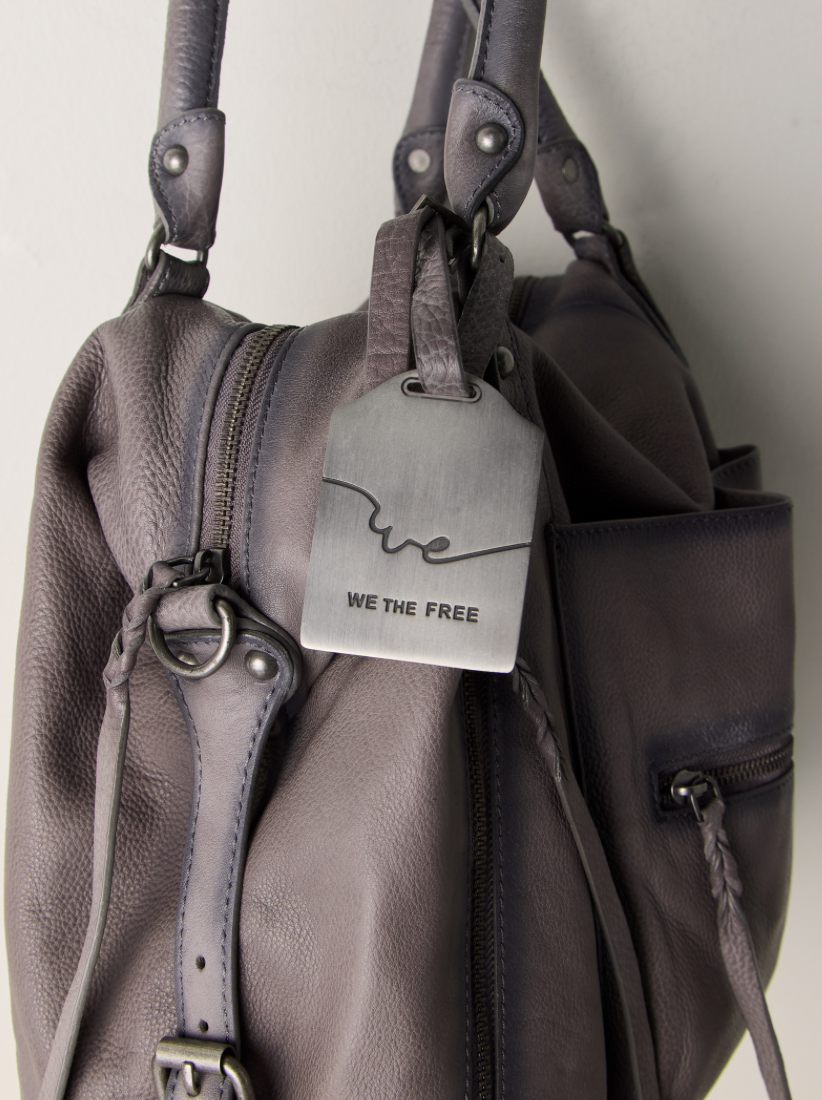 We The Free Emerson Tote Bag in Gravel Rock by Free People