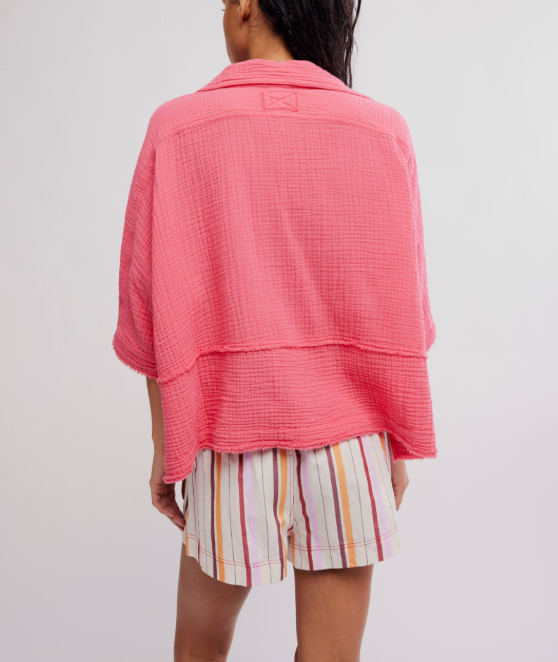 Happy Days Top in Tart Berry by Free People
