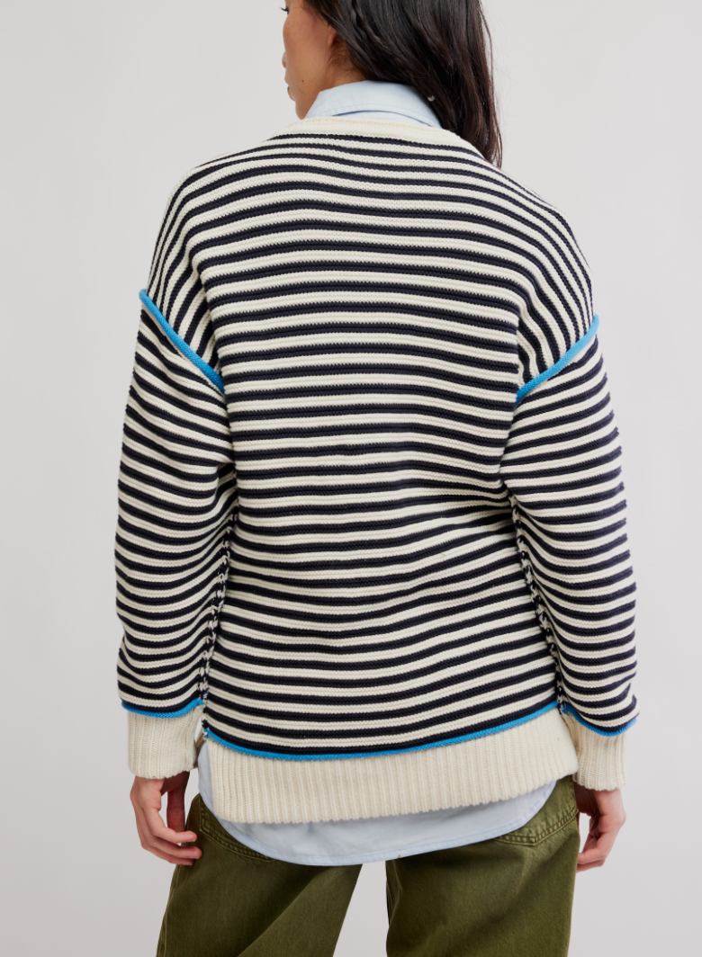 Asher Pullover in Charcoal Combo by Free People