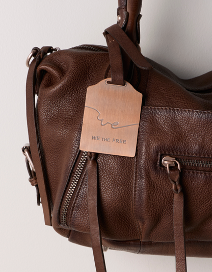 We The Free Baby Emerson Tote Bag in Espresso by Free People