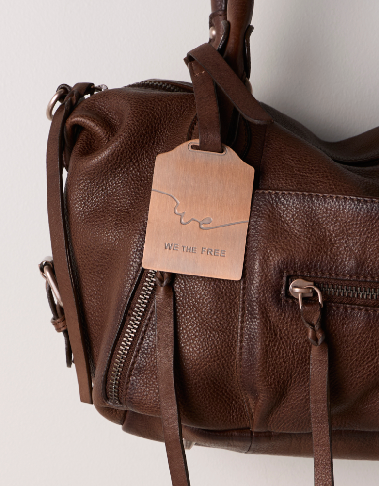 We The Free Baby Emerson Tote Bag in Espresso by Free People
