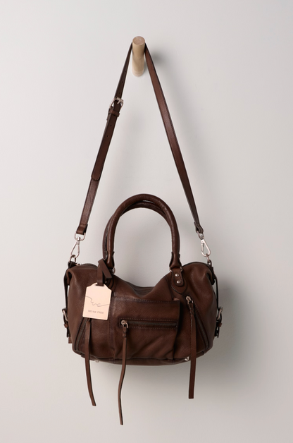 We The Free Baby Emerson Tote Bag in Espresso by Free People
