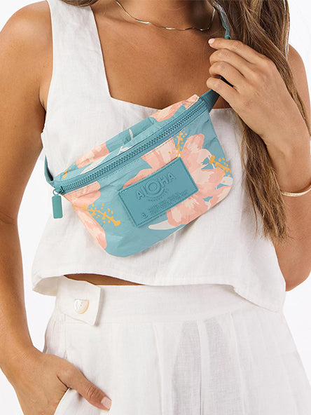 Mini Hip Pack in Adrift Pink Salt on Tide by ALOHA